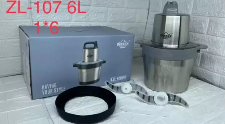 Измельчитель для  мяса, 6 л Uakeen  ZL-107